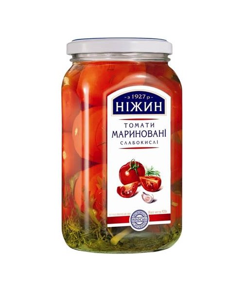 Помідори мариновані «Ніжин», 920 г